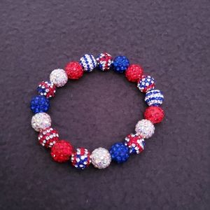 Handmade 4th of July Bracelet